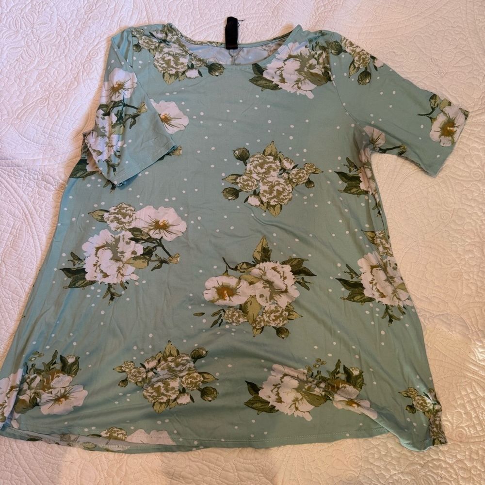 Agnes & Dora Floral swing top